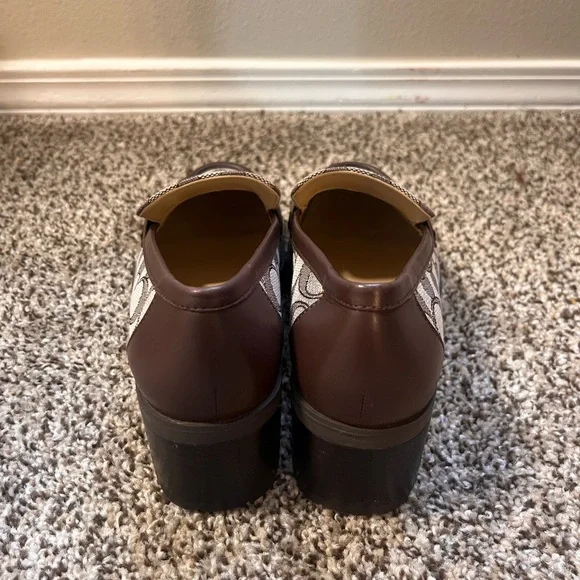 Coach Lucy Loafer Brown Women’s Size 8. - Picture 6 of 6